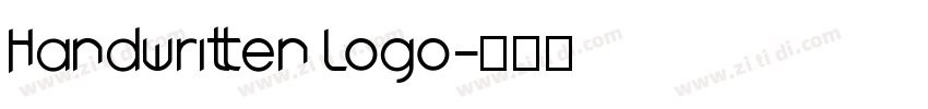 Handwritten Logo字体转换
